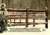 5x7 Print - Winery Fence